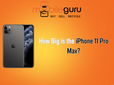 How big is the iPhone 11 Pro Max?