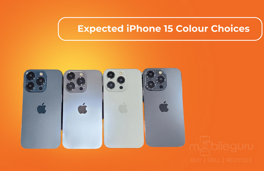 Expected iPhone 15 Colour Choices