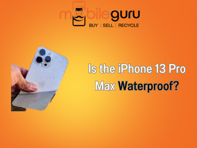 Is the iPhone 13 Pro Max waterproof?