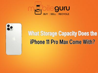 What storage capacity does the iPhone 11 Pro Max come with?