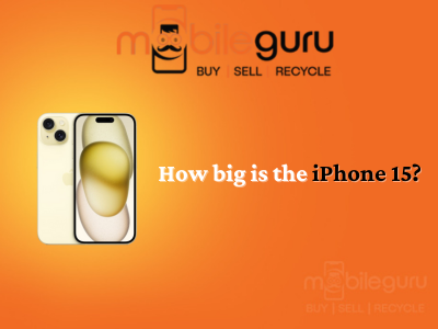 How big is the iPhone 15?